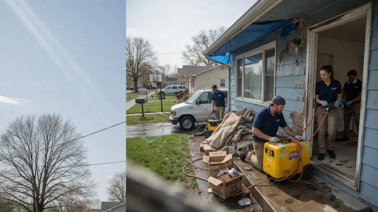 Basement Flood Cleanup in Fulton, OH near me